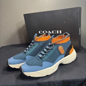 coach mens knt shoes size 9.5 VNDS